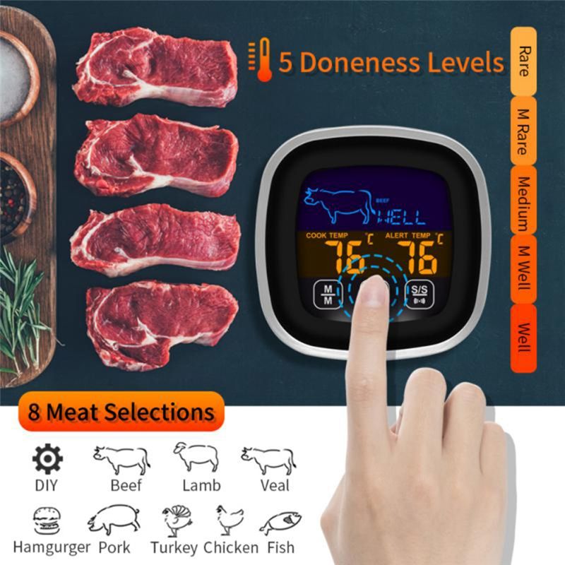 Thermometer Digital - СУПЕРРАСПРОДАЖА: Цифровой кухонный термометр из нержавеющей