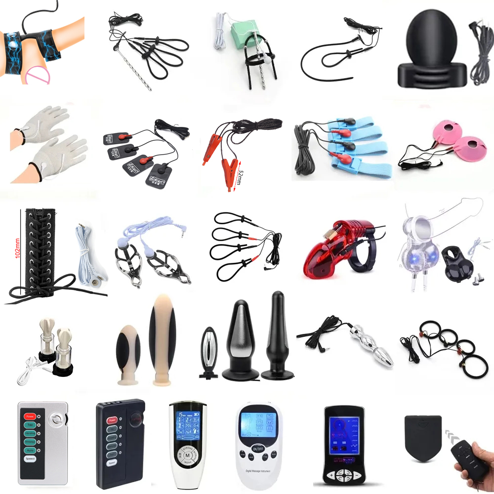 Medical Gloves - Электроэлектронная игрушка, массажная стимуляция, мастурбация, импульсная