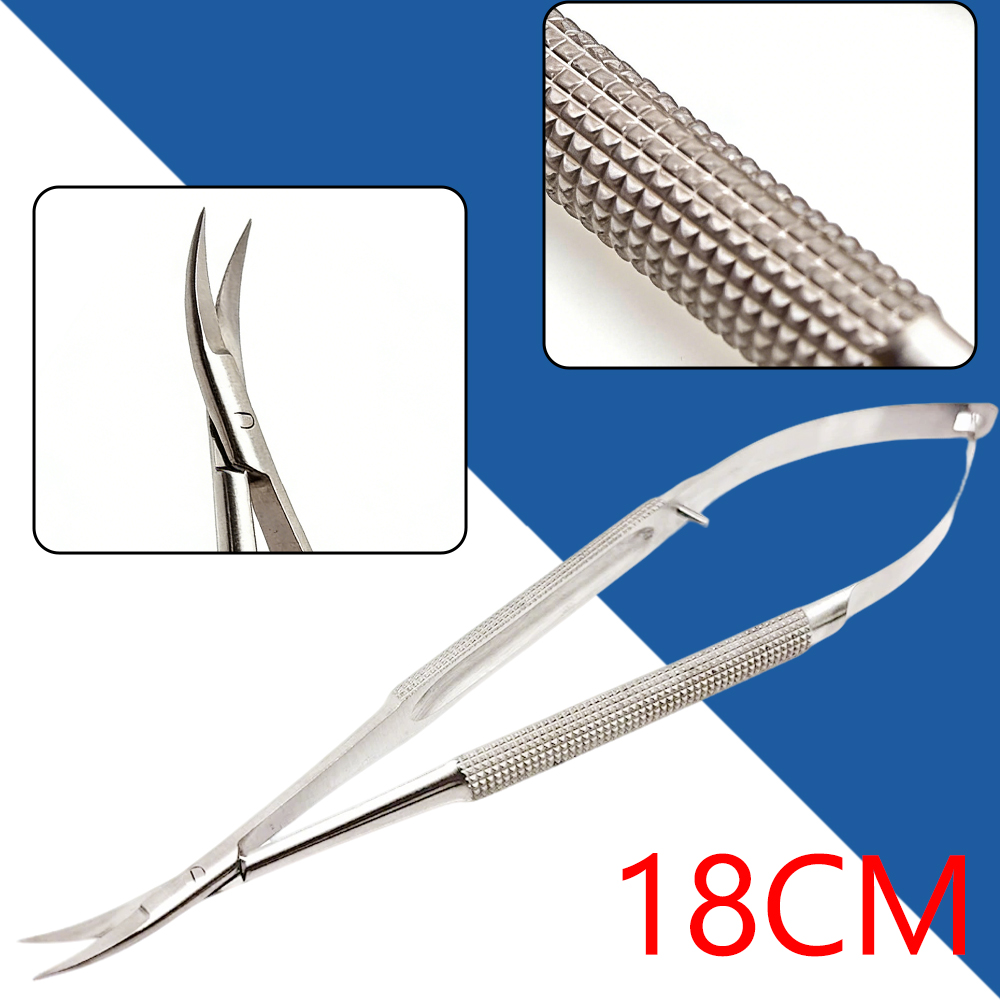 Medical Scissors - Офтальмологические ножницы Castroviejo из нержавеющей стали,