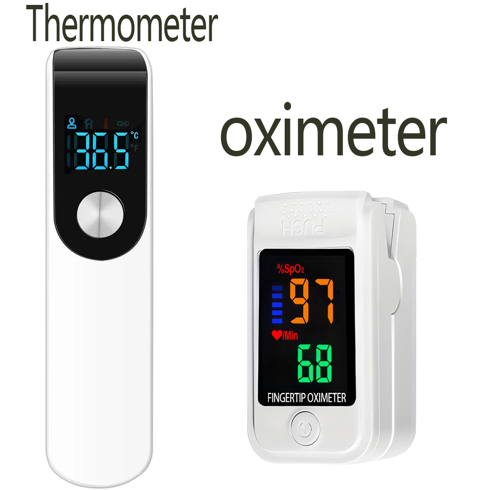 Pulse Oximeter - 2-в-1 бытовой инфракрасный термометр для измерения