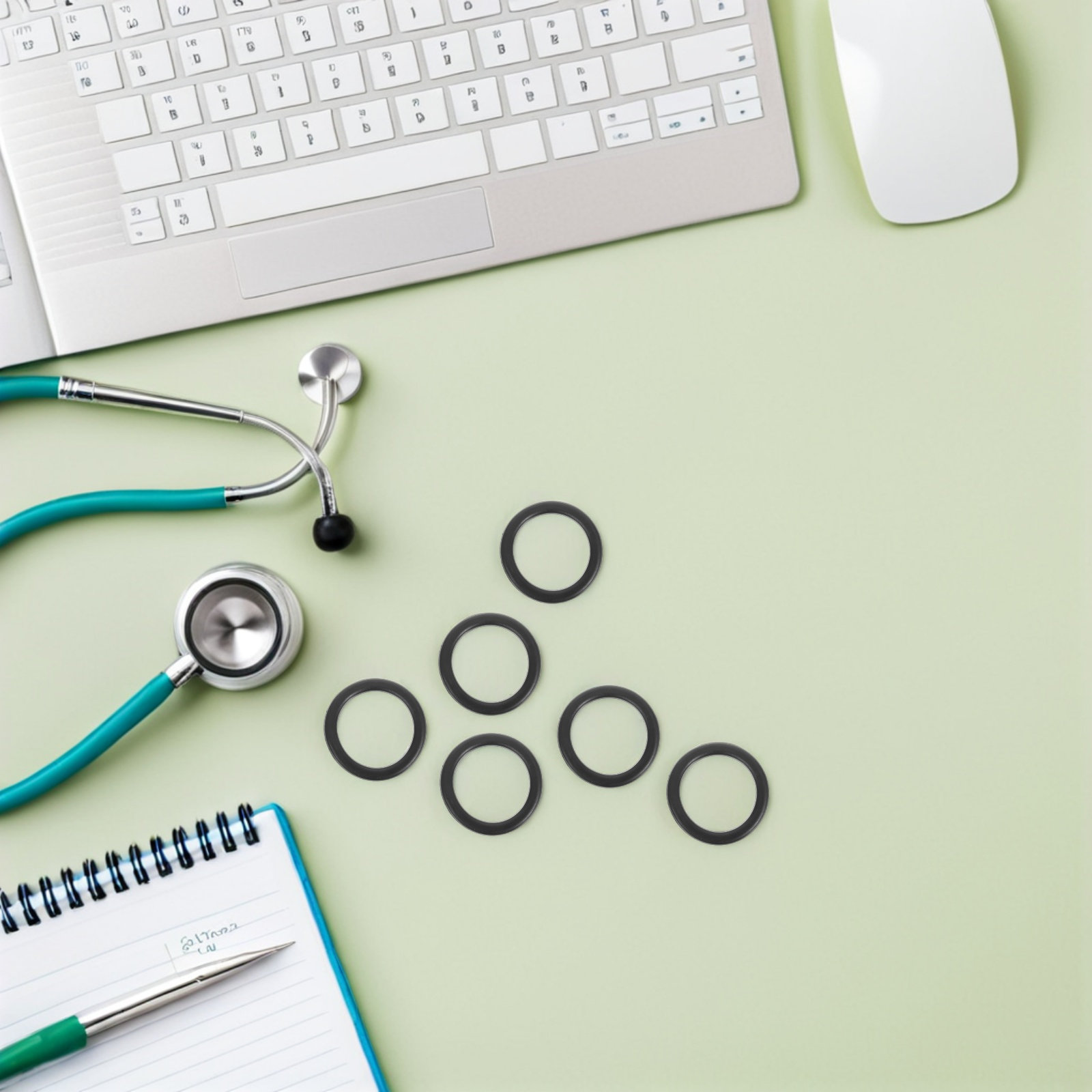 10 шт. диафрагменных уплотните – обзор и цена Stethoscope