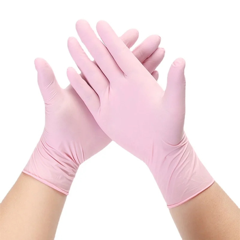 20/50/100 шт. розовые нитрилов – обзор и цена Medical Gloves