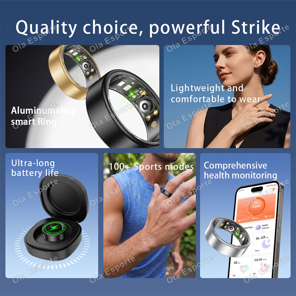 Умное кольцо Ola Esporte для м – обзор и цена Blood Pressure Monitor