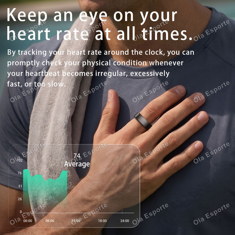 Умное кольцо Ola Esporte для м – обзор и цена Blood Pressure Monitor