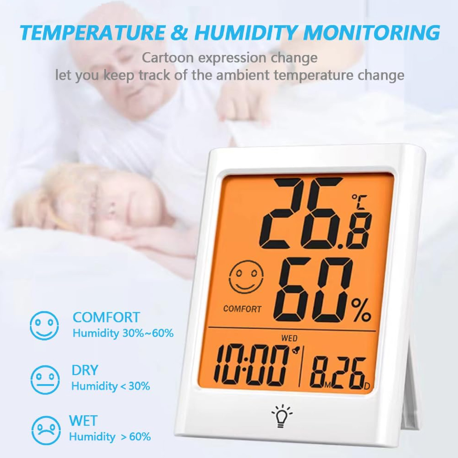 Цифровой термогигрометр Timloo – обзор и цена Thermometer Digital