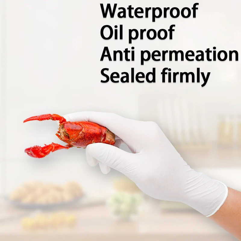 Белые нитриловые одноразовые п – обзор и цена Medical Gloves